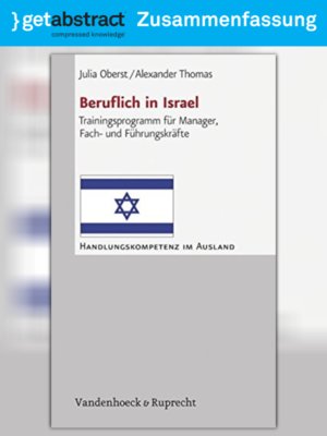 cover image of Beruflich in Israel (Zusammenfassung)